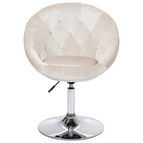 Antoinette Round Tufted Vanity Chair
