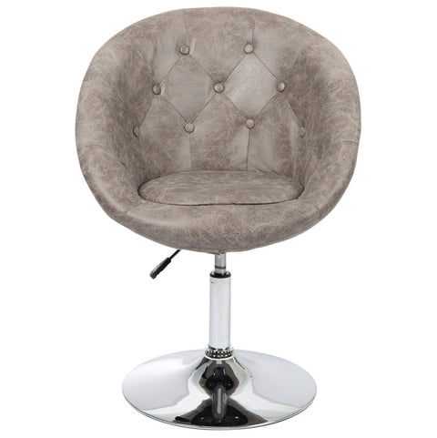 Antoinette Round Tufted Vanity Chair