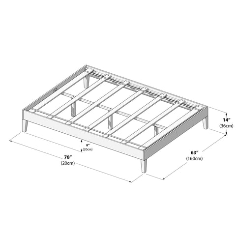 Platform Bed - Queen