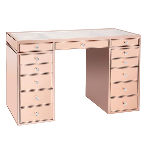 SlayStation® Plus Premium Mirrored Vanity Table