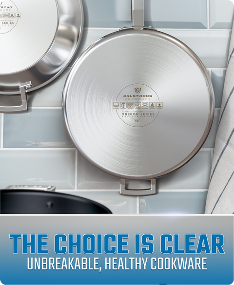 3 Quart Stock Pot | ETERNA Non-Stick | Oberon Series | Dalstrong ©