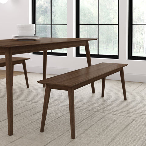 Mid-Century Modern Dining Bench - 59