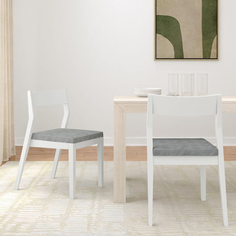 Solid Wood Upholstered Dining Chair
