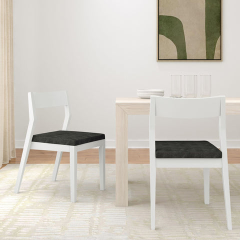 Solid Wood Upholstered Dining Chair