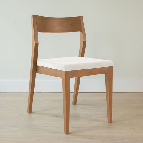 Solid Wood Upholstered Dining Chair