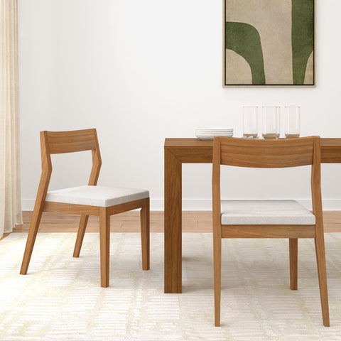 Solid Wood Upholstered Dining Chair