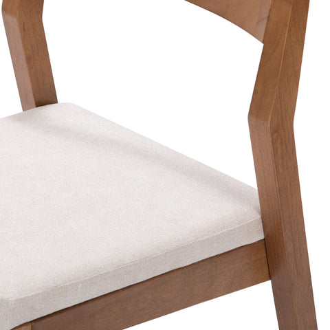 Solid Wood Upholstered Dining Chair