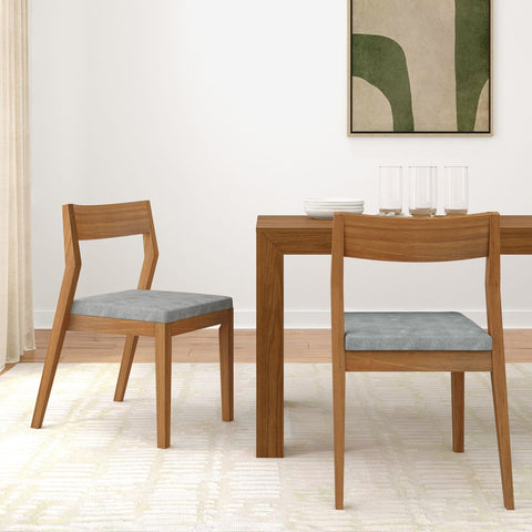 Solid Wood Upholstered Dining Chair