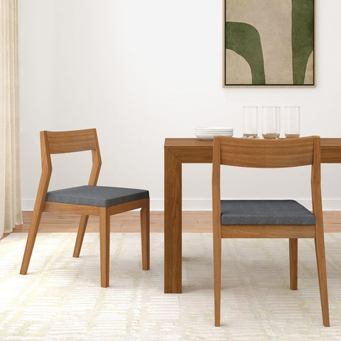 Solid Wood Upholstered Dining Chair