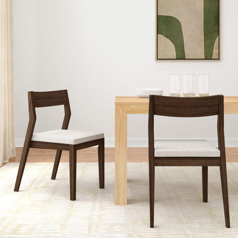 Solid Wood Upholstered Dining Chair
