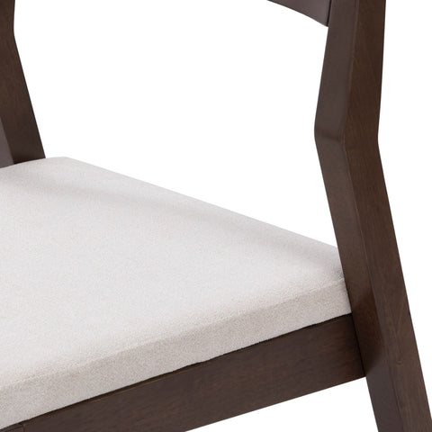 Solid Wood Upholstered Dining Chair