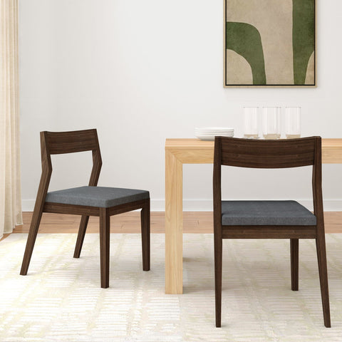 Solid Wood Upholstered Dining Chair