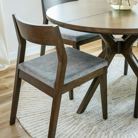 Solid Wood Upholstered Dining Chair