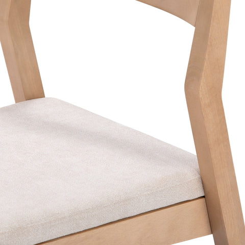 Solid Wood Upholstered Dining Chair