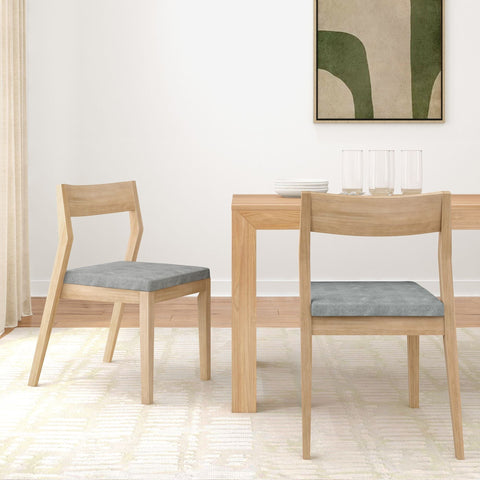 Solid Wood Upholstered Dining Chair