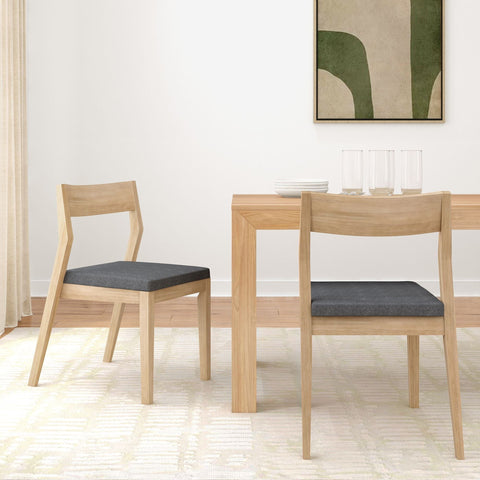 Solid Wood Upholstered Dining Chair
