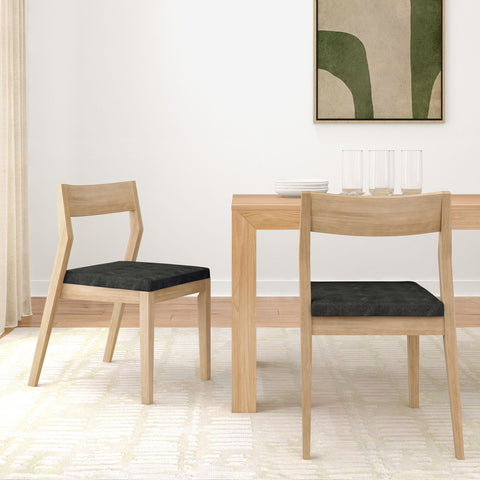 Solid Wood Upholstered Dining Chair