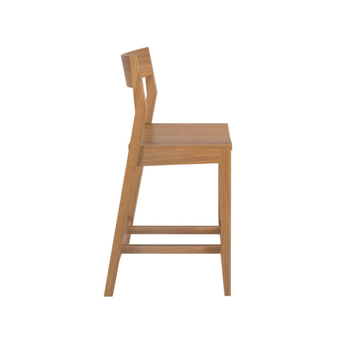 Solid Wood Counter Chair -24