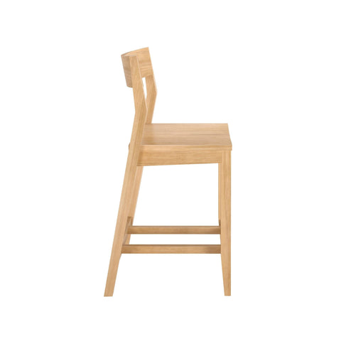 Solid Wood Counter Chair -24