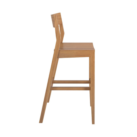 Solid Wood Bar Height Chair - 30