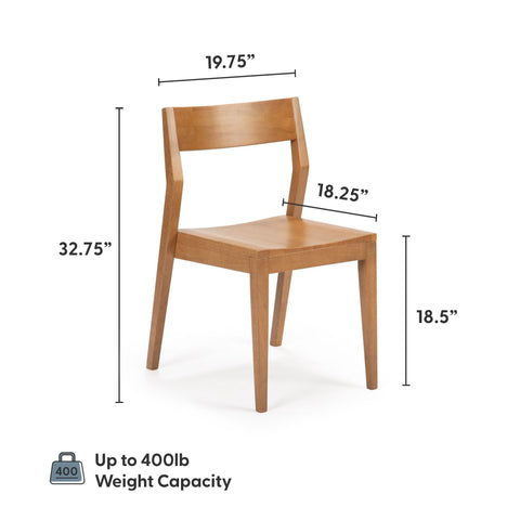 Solid Wood Dining Chair (Set of 4)
