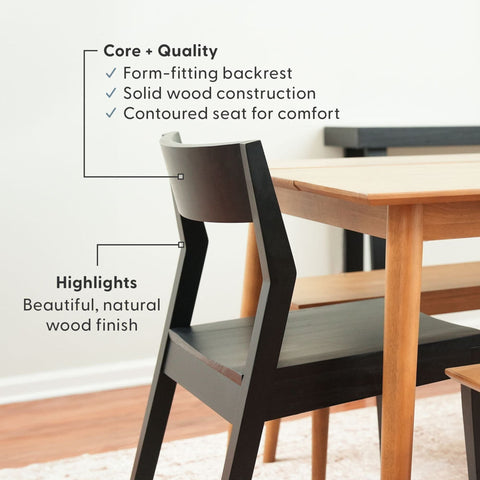 Solid Wood Dining Chair (Set of 4)