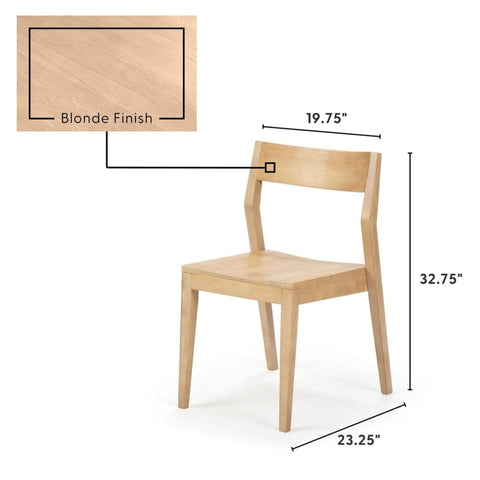 Solid Wood Dining Chair (Set of 4)