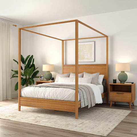 Haven Canopy Bed - Queen
