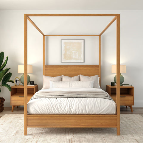 Haven Canopy Bed - Queen