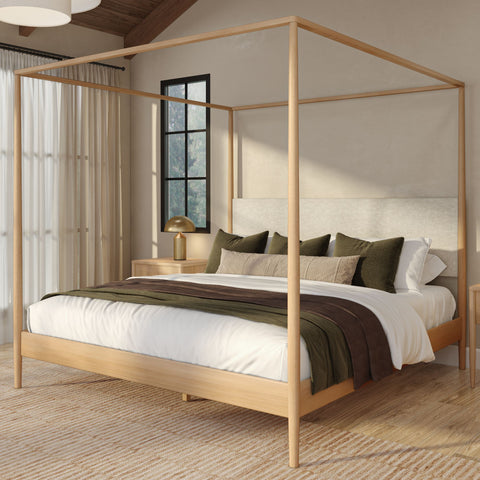 (Combined Listing) Harbor Canopy Bed
