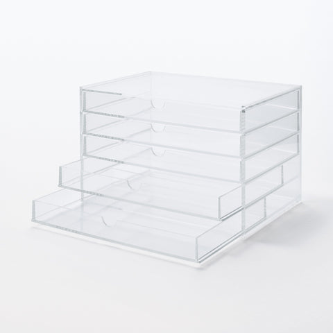 Acrylic Storage 5 Drawers