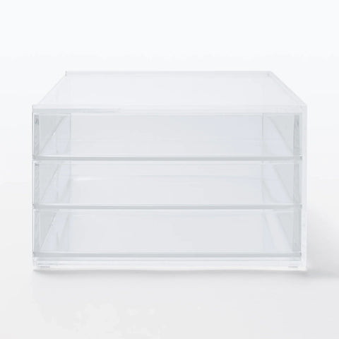 Acrylic Storage 3 Drawers