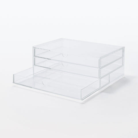 Acrylic Storage 3 Drawers