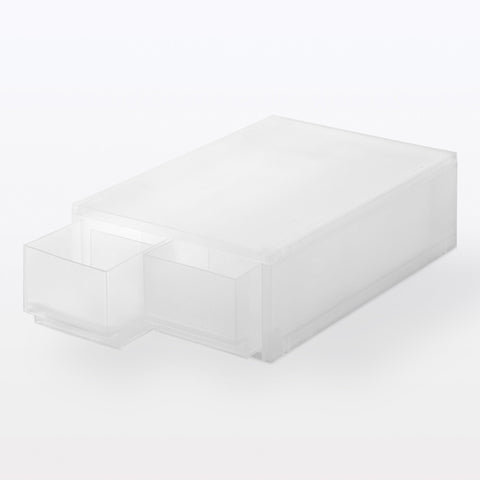 Polypropylene Case 2 Drawer - Shallow (W10.2 x D14.6 x H4.7)