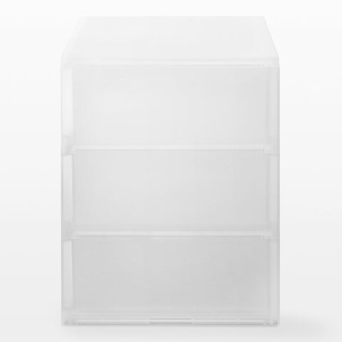 Polypropylene Storage Case Shallow 3 Drawers