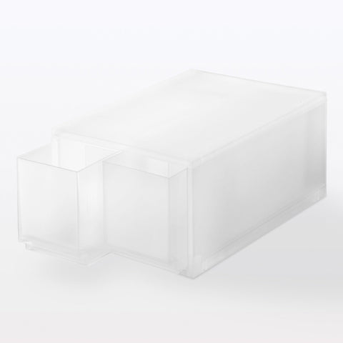 Polypropylene Case 2 Drawer - Deep (W10.2 x D14.6 x H6.9)