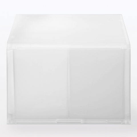Polypropylene Case 2 Drawer - Deep (W10.2 x D14.6 x H6.9)