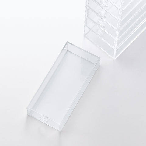 Acrylic Storage 6 Drawers Cubby