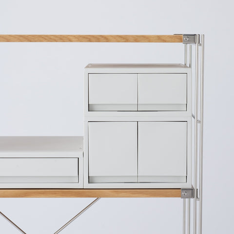 Polypropylene Case 2 Drawer - Deep (W10.2 x D14.6 x H6.9)