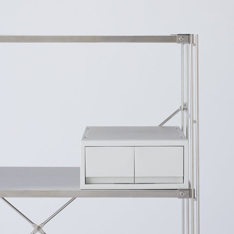 Polypropylene Case 2 Drawer - Shallow (W10.2 x D14.6 x H4.7)