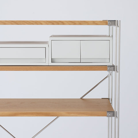 Polypropylene Case 2 Drawer - Shallow (W10.2 x D14.6 x H4.7)