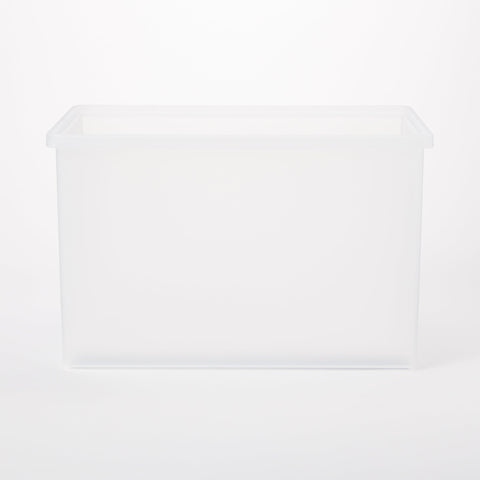 Polypropylene Storage Box Wide - Deep (W19.9 x D14.6 x H12.4)