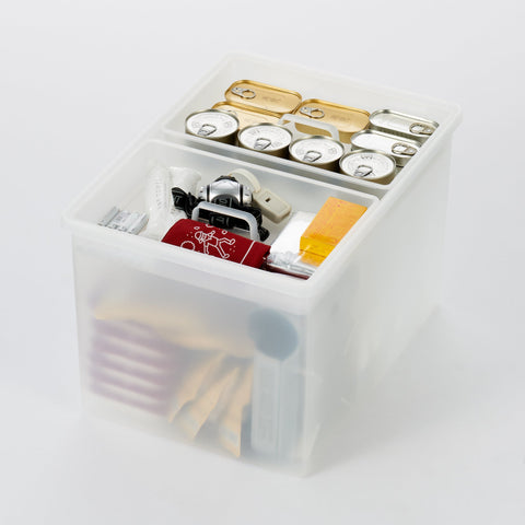 Polypropylene Storage Box Wide - Deep (W19.9 x D14.6 x H12.4)