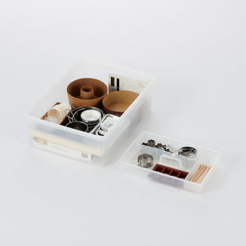 Polypropylene Storage Box Wide - Medium (W19.9 x D14.6 x H6.3)