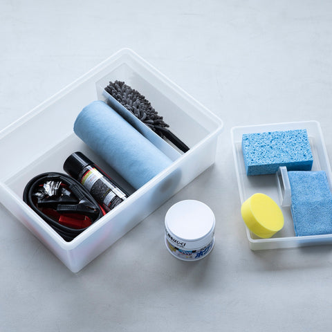 Polypropylene Storage Box Wide - Medium (W19.9 x D14.6 x H6.3)