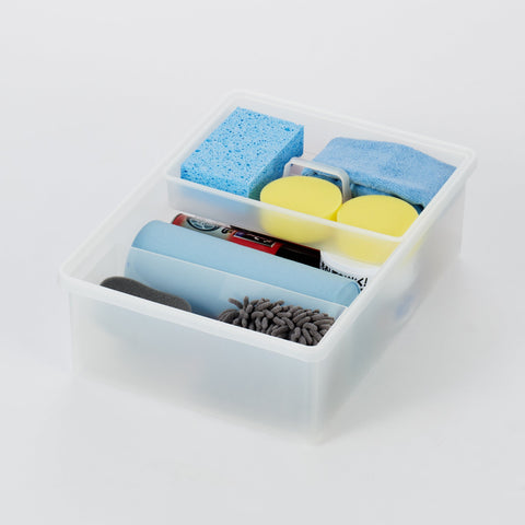 Polypropylene Storage Box Inner Tray (W13.8 x D9.1 x H2.2)