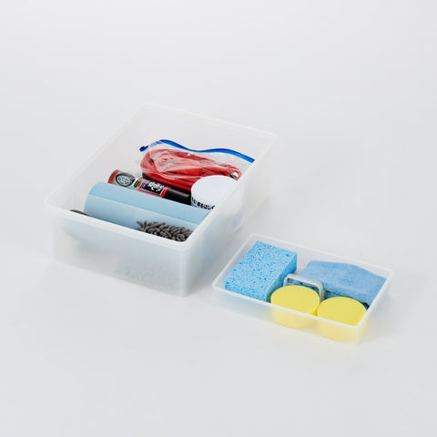 Polypropylene Storage Box Inner Tray (W13.8 x D9.1 x H2.2)