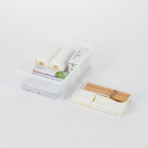 Polypropylene Storage Box Inner Tray (W13.8 x D9.1 x H2.2)
