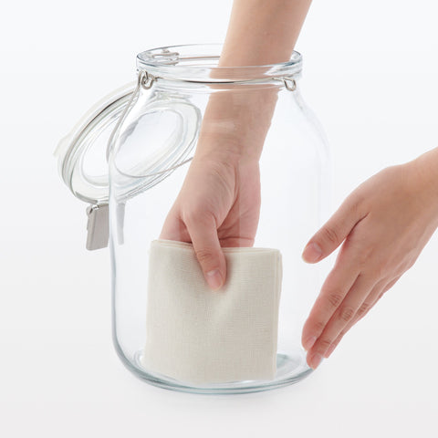 Soda Glass Storage Jar