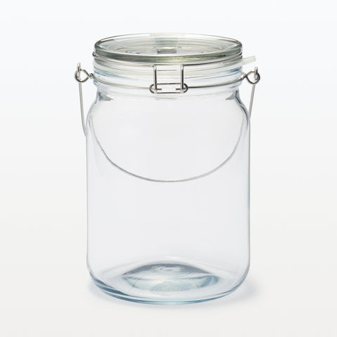 Soda Glass Storage Jar